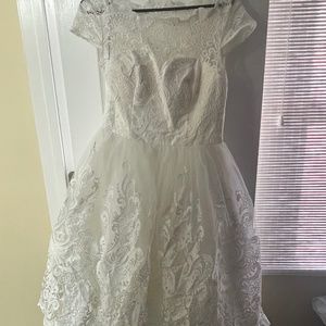 Lacy Bridal Dress